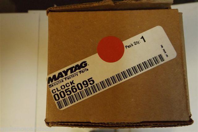 MAYTAG STOVE 0056095 CLOCK NEW IN BOX MAYTAG STOVE 0056095 CLOCK NEW IN BOX